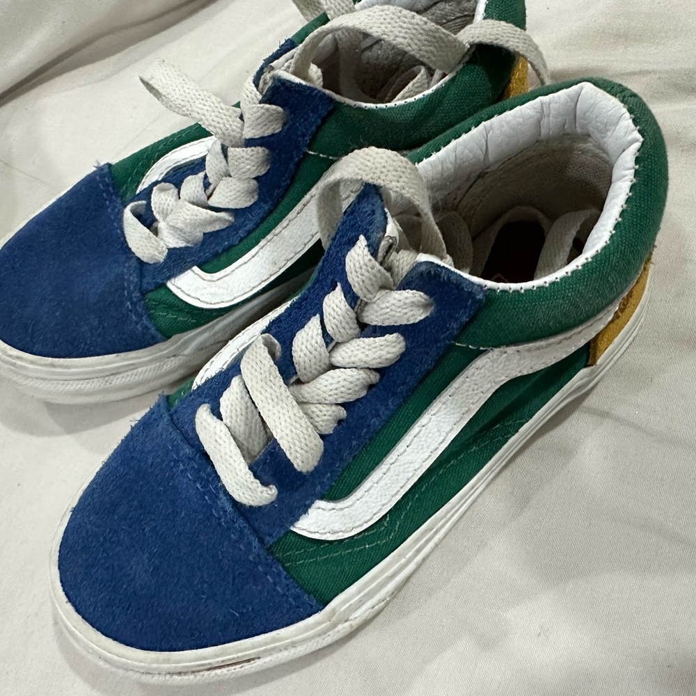 Size 10.5 boys vans . Good condition. Hardly used